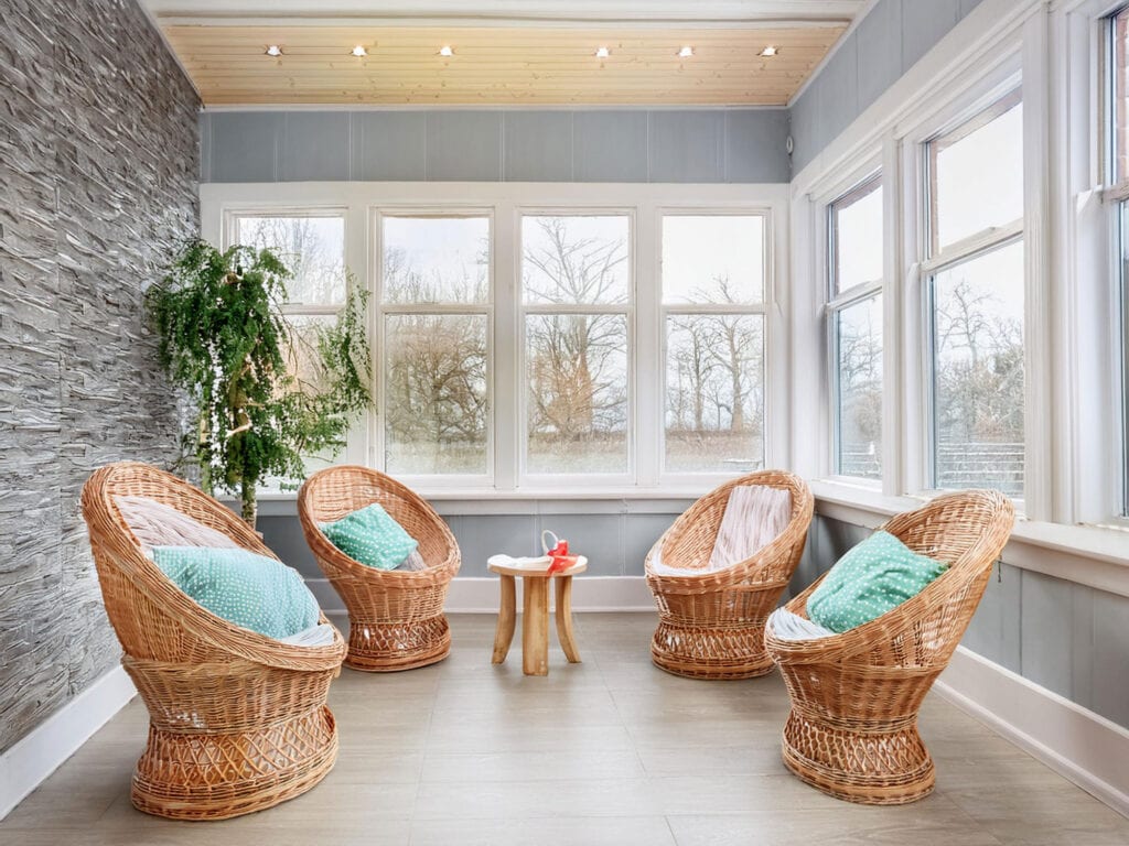 Custom sunroom addition for year-round enjoyment